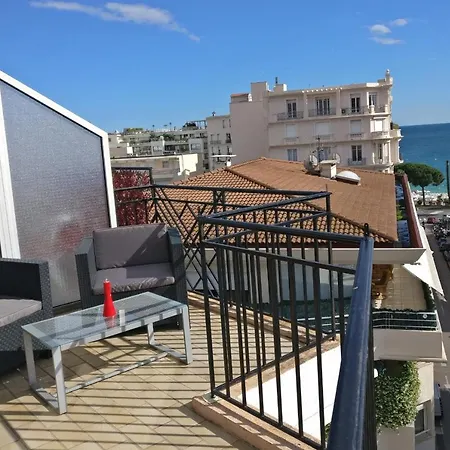 Last Floor With Terrace And Clear View On The Sea Lejlighed Cannes